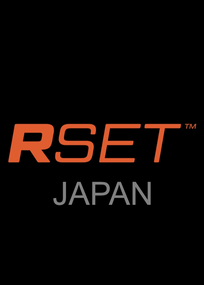 the RSET text logo with the word "Japan" below