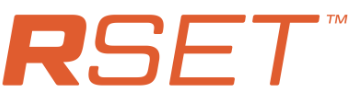 RSET text logo